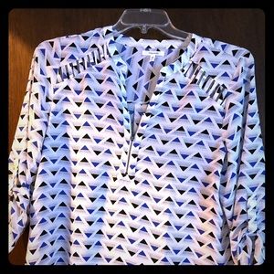 Maurice’s silky 3/4 sleeve dress shirt